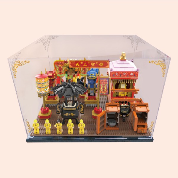 媽祖系列展示盒(無附內容物積木)